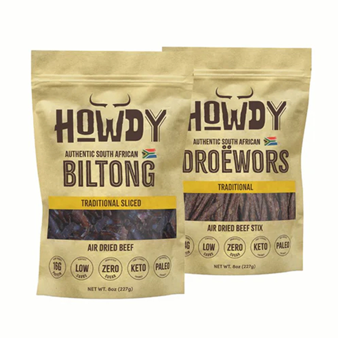 Howdy Combo Biltong Droewors