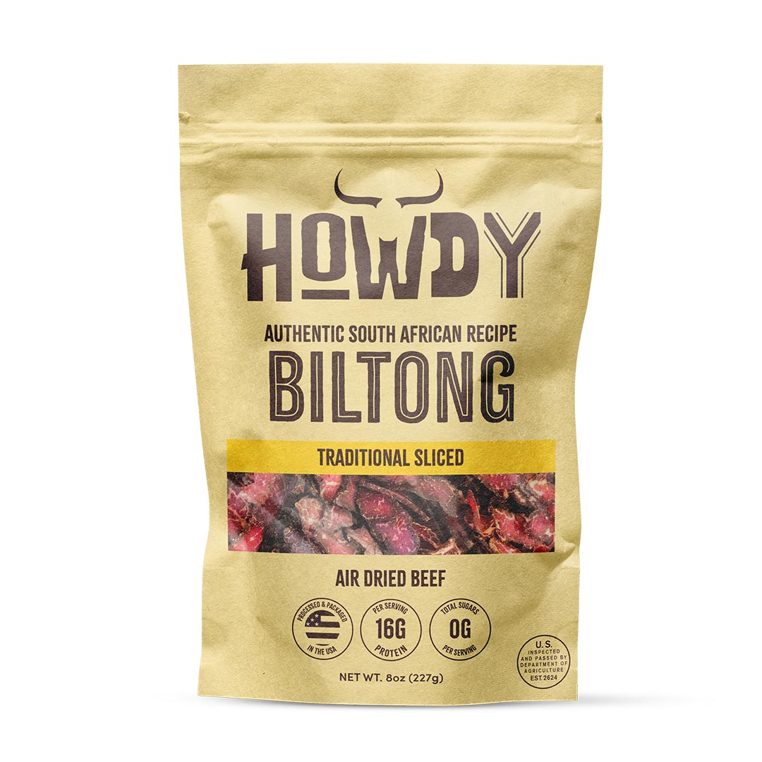 Howdy Biltong Packaging