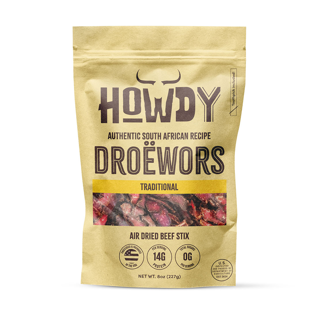 Howdy Droewors Traditional Droëwors